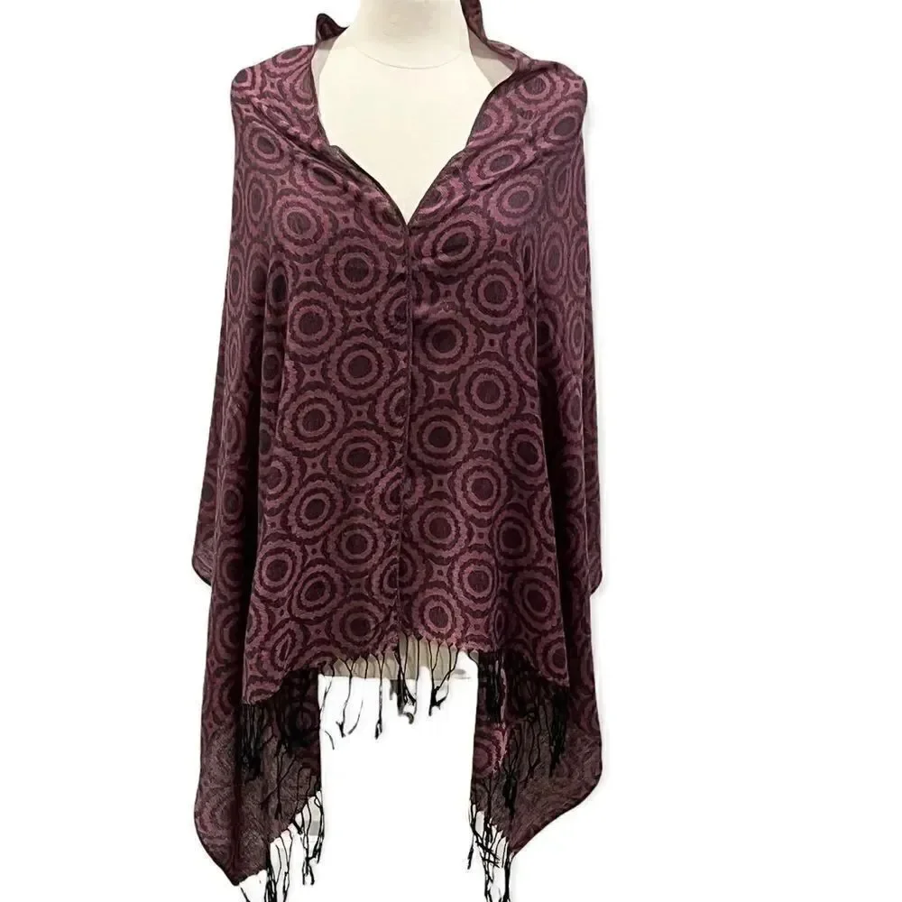 INC International Concepts Jacquard Winter Scarf/Wrap